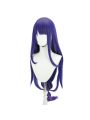 Genshin Impact Baal Magatsu Mitake Narukami no Mikoto Purple Long Cosplay Wigs