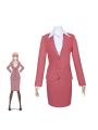 WotaKoi Love is Hard for Otaku Narumi Momose Pink Suits for Women Cosplay Costume