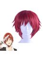 Assassination Classroom Karma Akabane Red Short Cosplay Wig