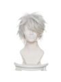 12 Taisen Juuni Taisen Usagi Silver Short Cosplay Wig