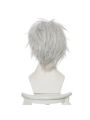 12 Taisen Juuni Taisen Usagi Silver Short Cosplay Wig