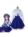 Cardcaptor Sakura Tomoyo Daidouji Singer Blue Dress Cosplay Costume
