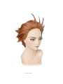 12 Taisen Juuni Taisen Sharyuu Brown Short Cosplay Wig 