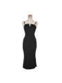 Anime Fullmetal Alchemist Lust Black Dress Cosplay Costume