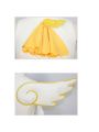 Cardcaptor Sakura Sakura Kinomoto Shapeshift Yellow Dress Cosplay Costumes