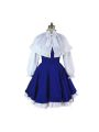 Cardcaptor Sakura Tomoyo Daidouji Singer Blue Dress Cosplay Costume