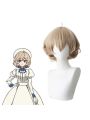 35cm InSpectre Iwanaga Kotoko Brown Short Curly Cosplay Wigs 