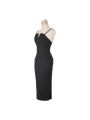 Anime Fullmetal Alchemist Lust Black Dress Cosplay Costume