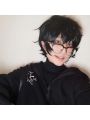 Persona 5 Joker Short Black Cosplay Man Wigs