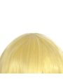 45cm Kakegurui Saotome Meari Synthetic Yellow Cosplay Wigs
