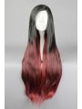 Black mixed red