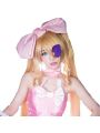  KILL LA KILL Nui Wallpaper Long Culry Blonde Synthetic  Cosplay Wigs 