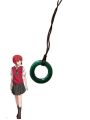 Mahō Tsukai no Yome Chise Hatori Green Anime Cosplay Prop Necklaces 