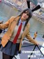 Seishun Buta Yarou wa Bunny Girl Senpai no Yume wo Minai Sakurajima Mai  School Uniform Cosplay Costume
