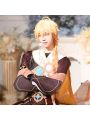 Game Genshin Impact Traveler Aether Male Cosplay Costume