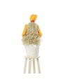 Animal Crossing Isbelle Long Curly Blond Cosplay Wigs