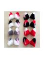 Anime Props Tip Plush Hairpin Solid Fox Ears Cosplay Accessory