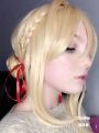 Anime Violet Evergarden Violet Evergarden Synthetic Short Blonde Cosplay Wigs