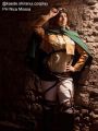 Attack On Titan Hanji Zoe Short Brown Cosplay Wigs