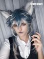 BEASTARS Legoshi Anthropomorphic Wig Cosplay Wigs Contains Ears 