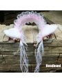 Lace white headband