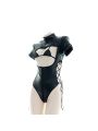 Black Bodysuit Tights Sexy Lingerie Cosplay Costume 