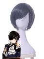 Black Butler Ciel Phantomhive Short Blue Grey Cosplay Wigs 