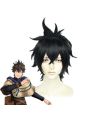 Black Clover Yuno Kurosurii Black Straight Cosplay Wigs