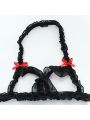 Black Lace Sexy Hollow Bikini Cosplay Costume