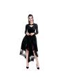 Black Sexy Gothic Victorian Dress Cosplay Costumes-1