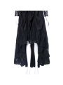 Black Sexy Gothic Victorian Elegant Dress With Waistband Cosplay Costumes-7