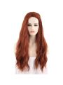 Black Widow Natasha Romanoff Zentai Orange Brown Cosplay Wigs