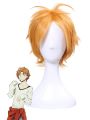 Bungou Stray Dogs Junichiro Tanizaki Anime Orange Brown Short Layered Cosplay Wigs