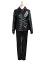 Tokyo Ghoul Kirishima Ayato Black PU Cosplay Costume Fancy Uniform