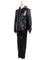 Tokyo Ghoul Kirishima Ayato Black PU Cosplay Costume Fancy Uniform