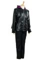 Tokyo Ghoul Kirishima Ayato Black PU Cosplay Costume Fancy Uniform