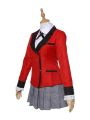 Kakegurui Momobami Kirari Red Uniform Cosplay Costumes