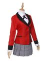 Kakegurui Momobami Kirari Red Uniform Cosplay Costumes