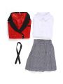 Kakegurui Momobami Kirari Red Uniform Cosplay Costumes