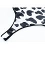 Cow Print Girl's Bodysuit Cosplay Costume