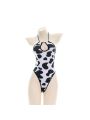 Cow Print Girl's Bodysuit Cosplay Costume