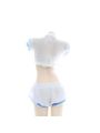 Cute Chiffon Translucent Underwear Cosplay Costume