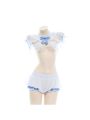 Cute Chiffon Translucent Underwear Cosplay Costume