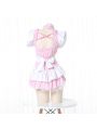 Cute Maid Pink Lingerie Cosplay Costume
