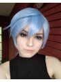 EVA Ayanami Rei Short Light Blue Cosplay Wigs