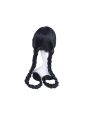 DanganRonpa Toko Hukawa Black Long Cosplay Wigs