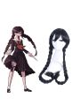 DanganRonpa Toko Hukawa Black Long Cosplay Wigs