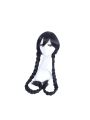 DanganRonpa Toko Hukawa Black Long Cosplay Wigs