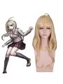 Danganronpa V3 Akamatsu kaede Blonde Long Cosplay Wigs