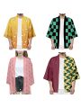 Demon Slayer 4 Color Coat  Cosplay Costume